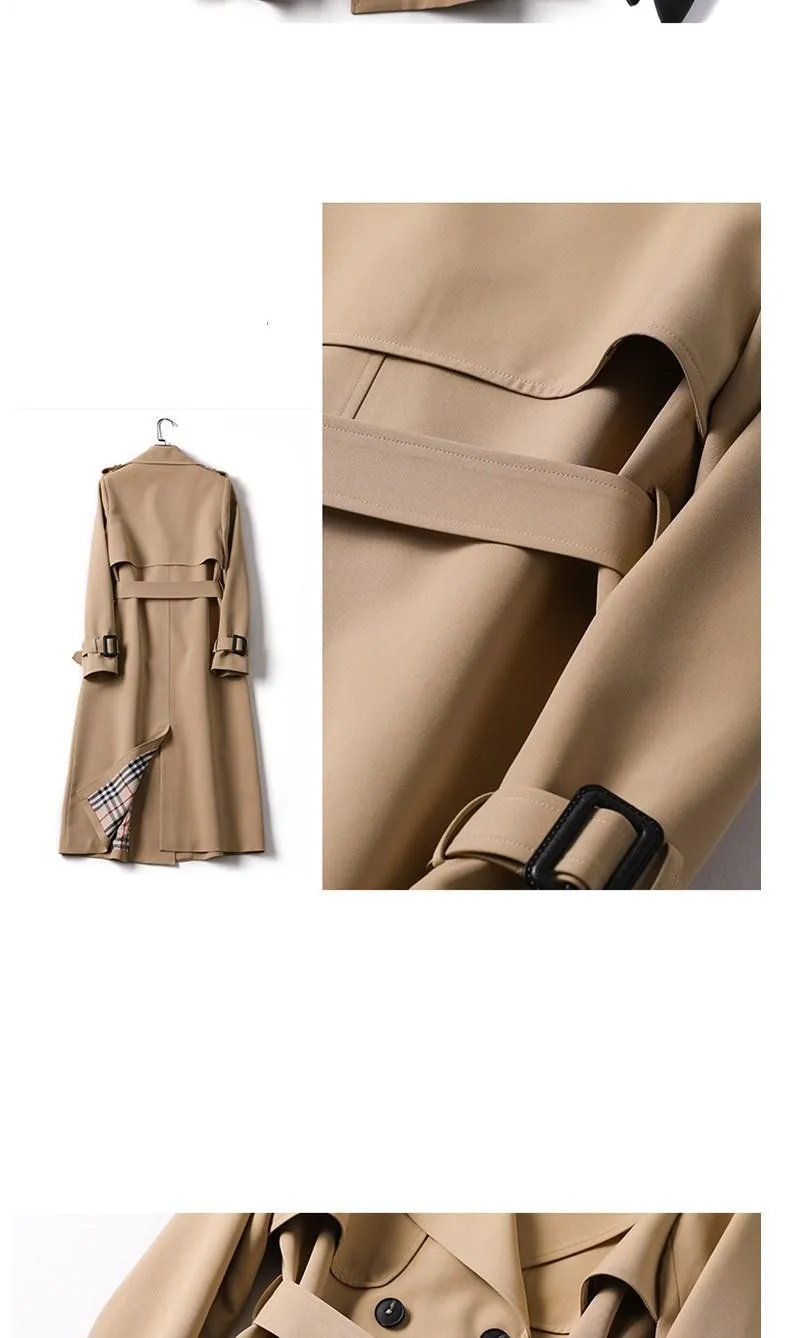 Chili - Modern trenchcoat med bälten